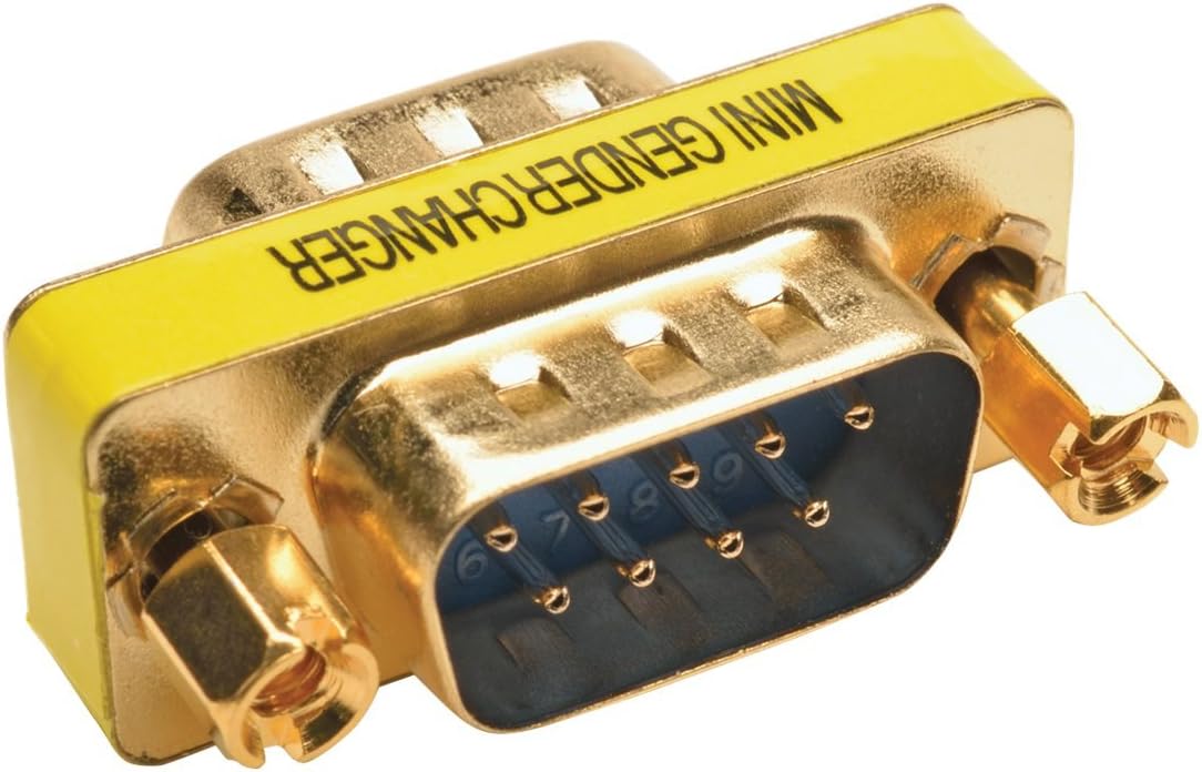 Tripp Lite Compact/Slimline DB9 Gender Changer (M/M) (P152-000)
