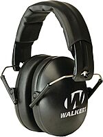 WALKER'S Youth & Women's Low Profile Folding Padded Hearing Protection Earmuffs