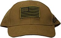 VOODOO TACTICAL Tactical Cap with Removable Flag Patch