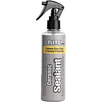 Flitz Ceramic Sealant w/ Microfiber Cleaning Cloth - 8oz Bottle of USA-Made Ceramic Coating for Cars, Boats