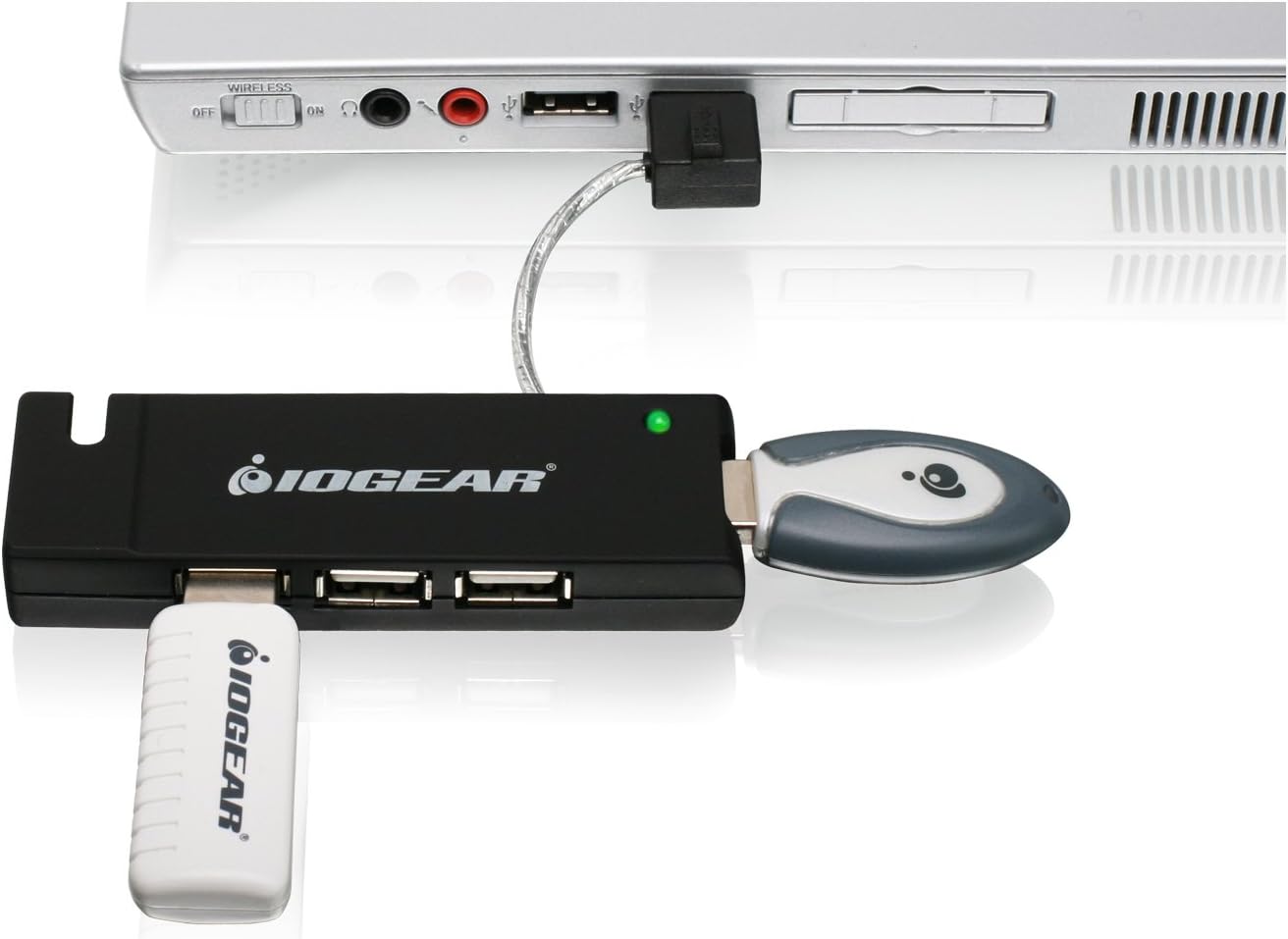 IOGEAR 4 Port USB 2.0 Hub Multi-Language Version GUH285W6