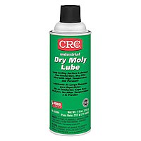CRC Dry Moly Lubricant Aerosol Spray, 16 oz (12-pack)