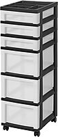 IRIS Storage Cart with Organizer Top