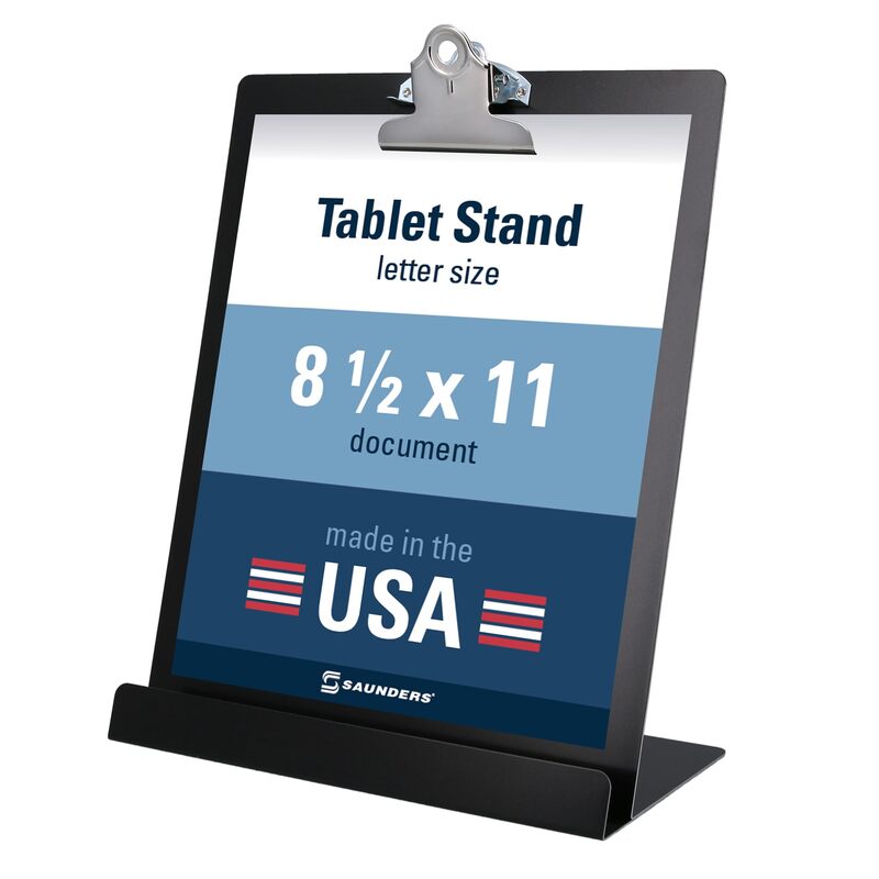 SAUNDERS Free Standing Clipboard and Tablet Stand