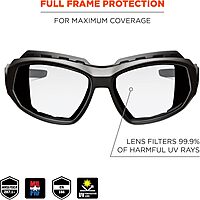 Ergodyne Skullerz Loki Convertible Anti-Fog Safety Glasses