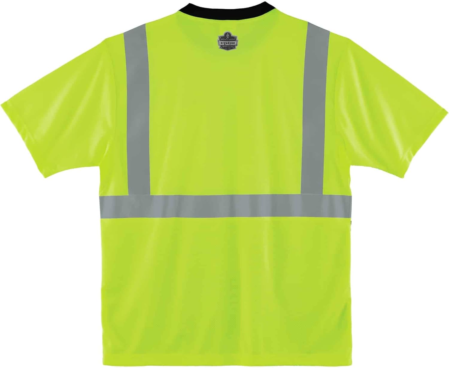 Ergodyne GloWear 8289BK Class 2 Hi-Vis Black Front T-Shirt