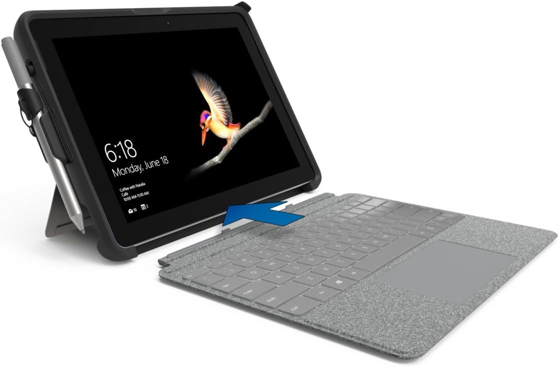 BlackBelt Rugged for Surface Go (Bulk) Surface GO/Surface GO 2/3 Black