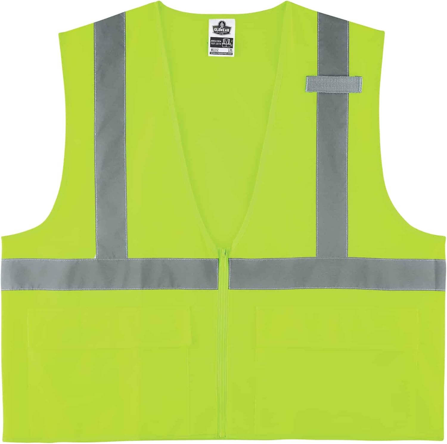 ERGODYNE GloWear 8225 Class 2 High-Visibility Safety Vest