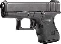 Hogue Wrapter Adhesive Grip Black Glock 26/27/33/39 Gen 3, Multi, One Size