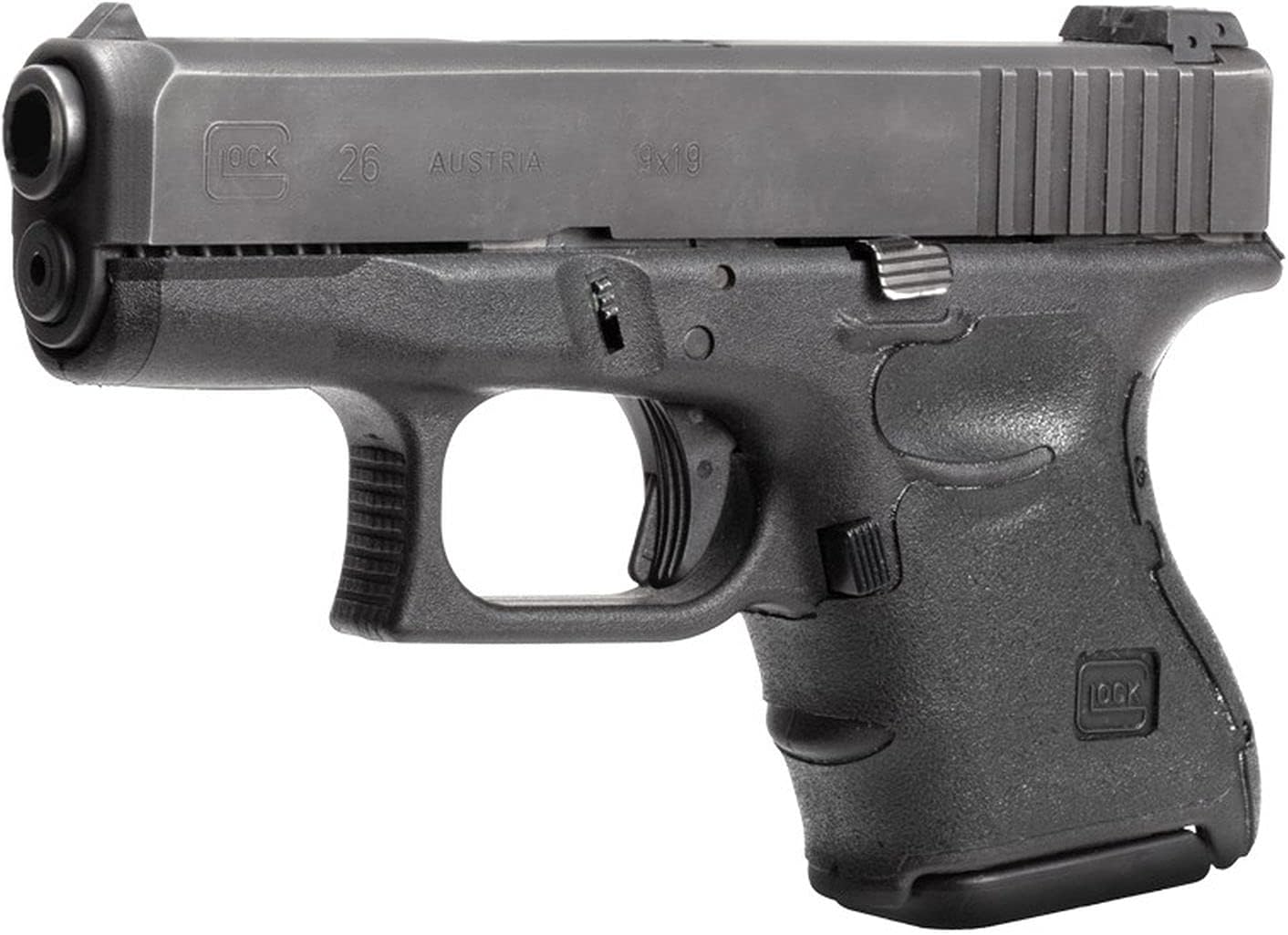 Hogue Wrapter Adhesive Grip Black Glock 26/27/33/39 Gen 3, Multi, One Size