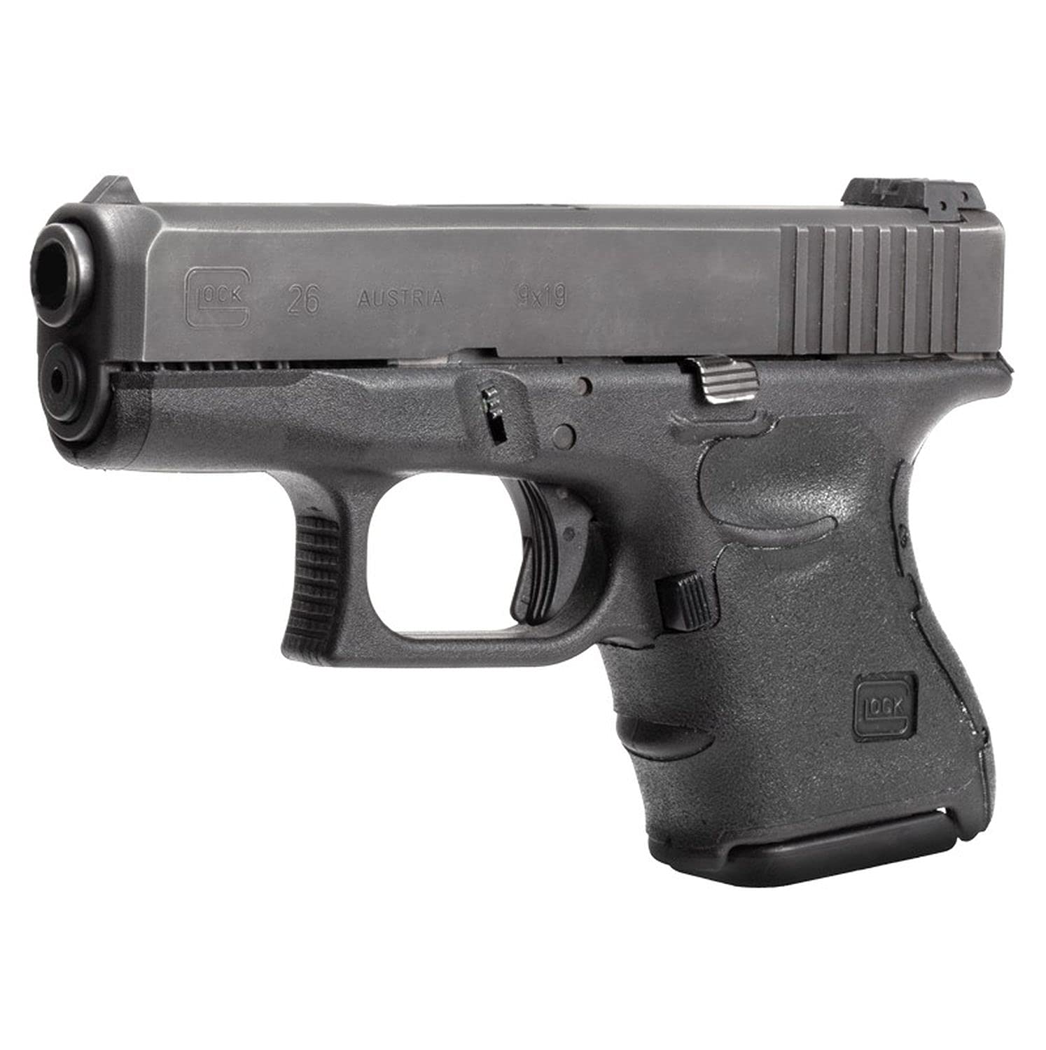 Hogue Wrapter Adhesive Grip Black Glock 26/27/33/39 Gen 3, Multi, One Size