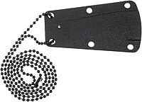 Smith & Wesson SW910TAM 5.9in High Carbon S.S. Full Tang Neck Knife with a 2.8in Tanto Blade and Paracord Handle for Outdoor