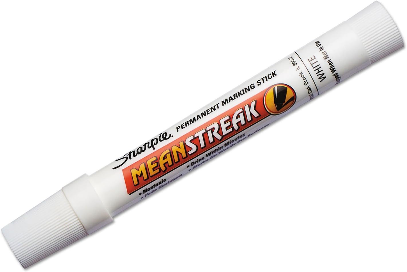 Sharpie Mean Streak Permanent Marking Stick - White (Model 85018)