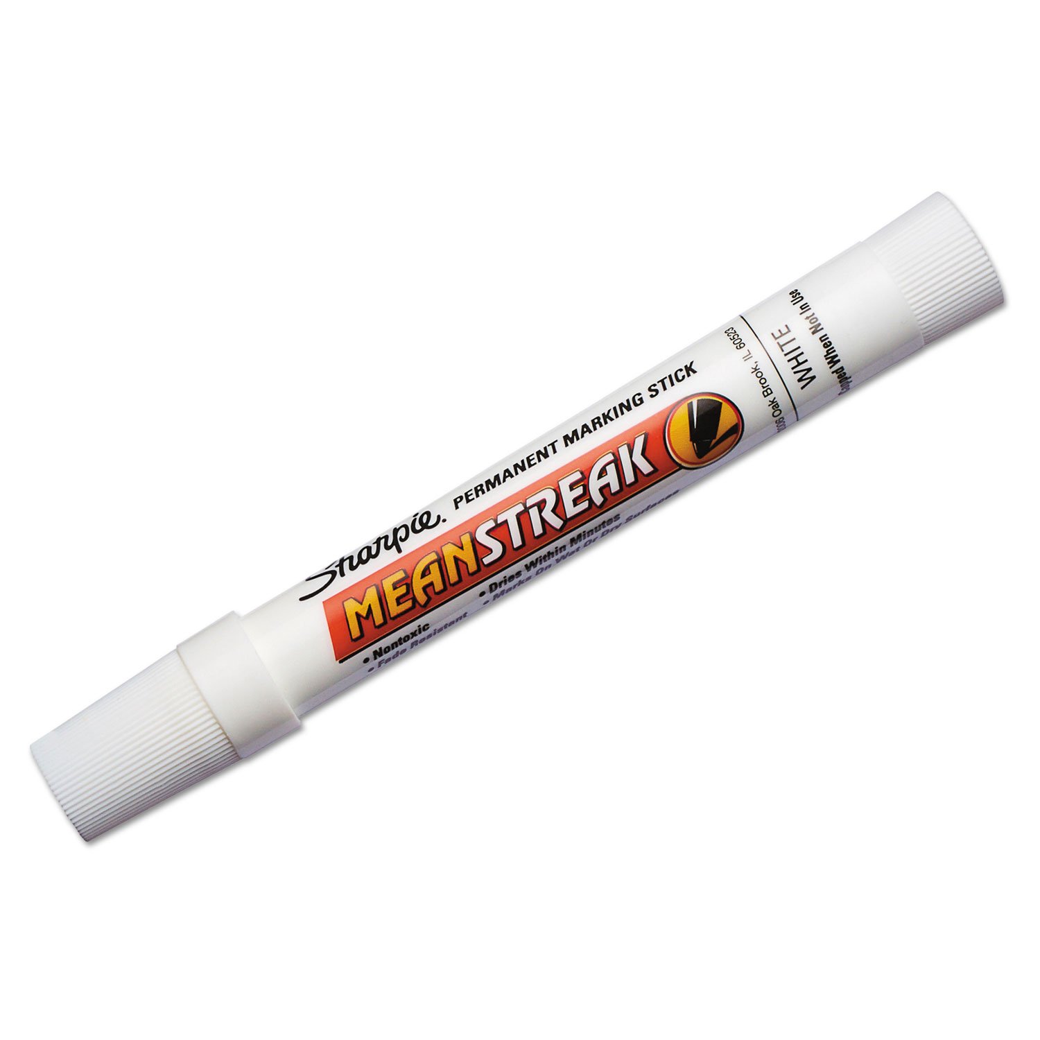 Sharpie Mean Streak Permanent Marking Stick - White (Model 85018)