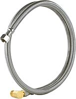 Certified Appliance Accessories Dishwasher Hose with 90 Degree MIP Elbow, Water Supply Line, 10 Feet