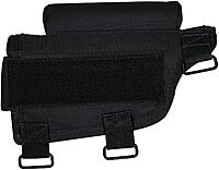 VOODOO TACTICAL Adjustable Buttstock Cheek Piece with Ammo Carrier