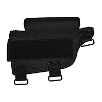 VOODOO TACTICAL Adjustable Buttstock Cheek Piece with Ammo Carrier