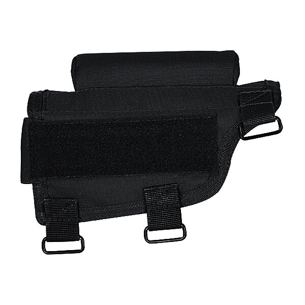 VOODOO TACTICAL Adjustable Buttstock Cheek Piece with Ammo Carrier