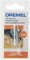 Dremel 650 1/8-Inch Straight Routing Bit