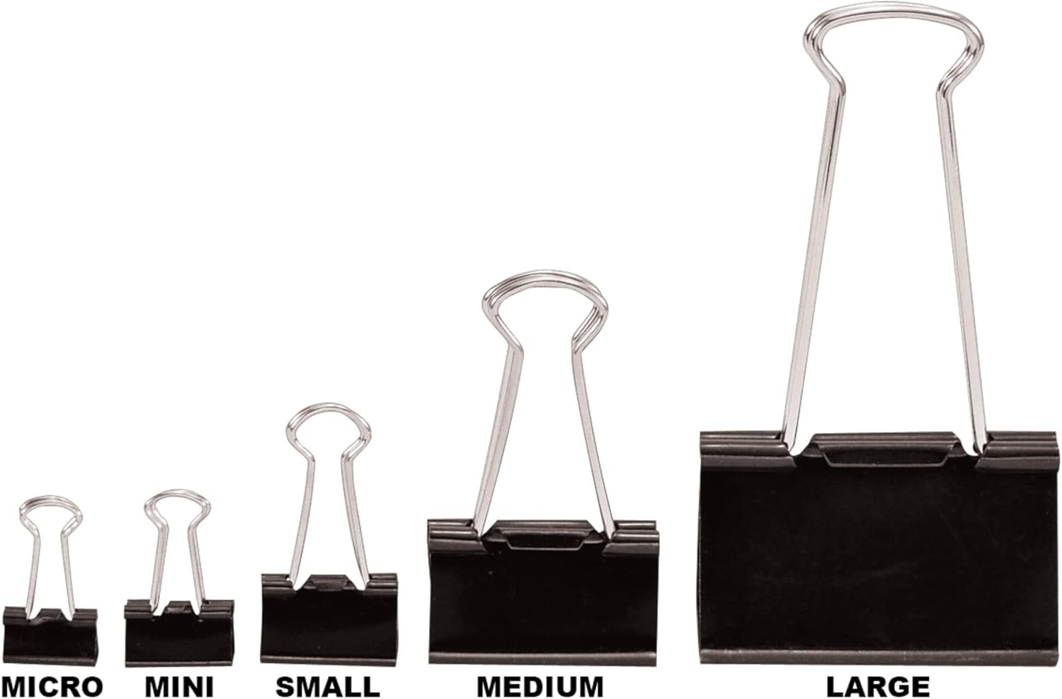 Office Depot(R) Binder Clips, Small, 3/4in., Pack Of 144 (12 Boxes Of 12 Clips)