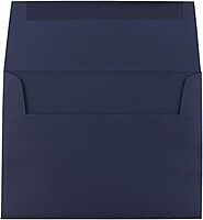 JAM PAPER Navy Blue Premium Invitation Envelopes - 25/Pack