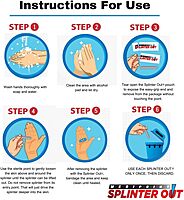 MEDIpoint Splinter-out, 10-Count Plastic Case (Pack of 5)