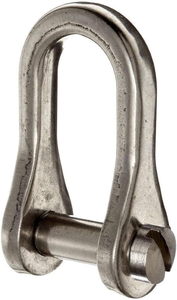 Ronstan Standard Dee Slotted Pin Shackle - 3/16" Pin - 23/32" L x 13/32" W