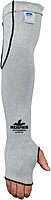 MCR Safety 9318D10T Memphis 10 Gauge Dyneema Sleeve with Thumb-Slot, Gray, 18-Inch
