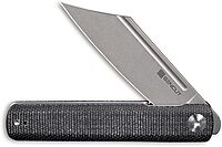 SENCUT Bronte Folding Pocket Knife with Front Flipper, 3.38 Inch 9Cr18MoV Reverse Tanto Blade