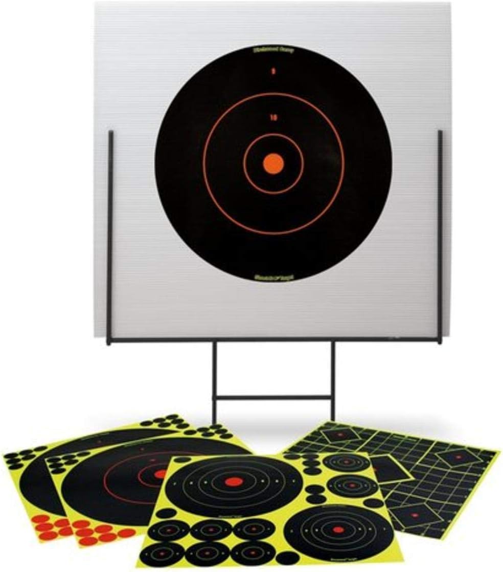 Birchwood Casey Portable Shooting Range & Target Kit - Lightweight Easy to Set Up Heavy-Duty Steel Frame