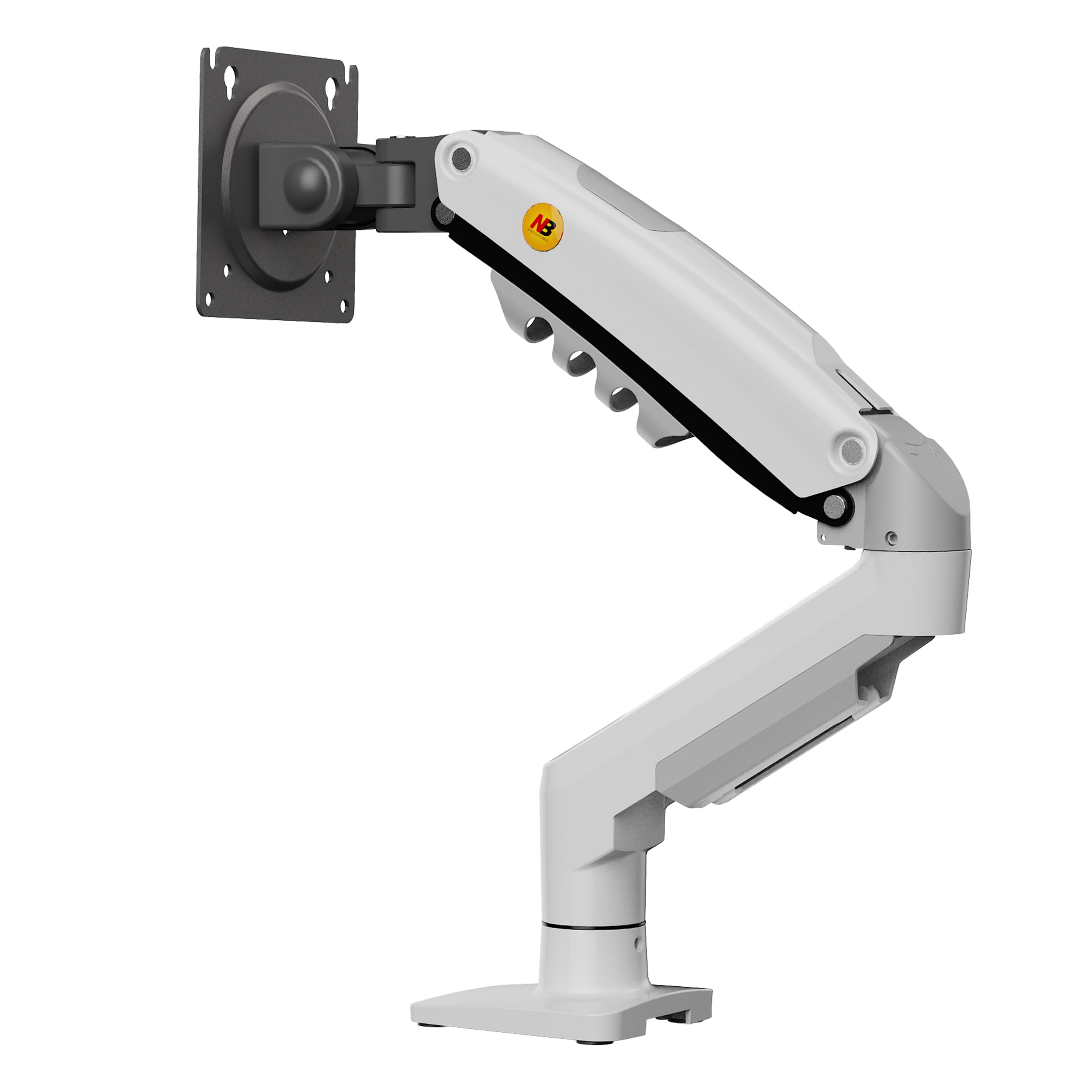 North Bayou Monitor Desk Stand F80-XE (White)