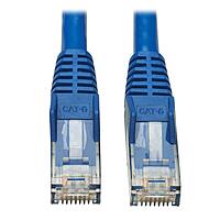 Tripp Lite Cat6 Ethernet Cable, RJ45 M/M Gigabit, Snagless, Molded, UTP, PoE, CMR-LP Patch Cable, 10 ft. Blue (N201P-010-BL)