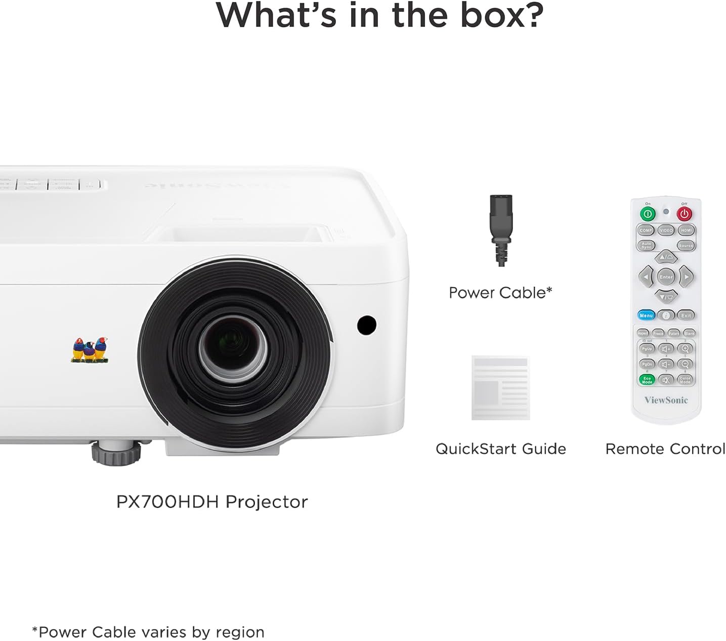 VIEWSONIC Home Theater Projector — Bright, Optical Zoom
