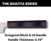 Spyderco Murray Carter Premium Kitchen Knives - Highly Refined Signature Japanese Knives for Culinary Professionals