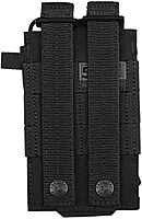 5.11 Tactical Unisex Radio Pouch, N500D Body, Lightweight, Style 58718, Black