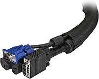 StarTech.com Cable Management Sleeve - Flexible Coiled Cable Wrap