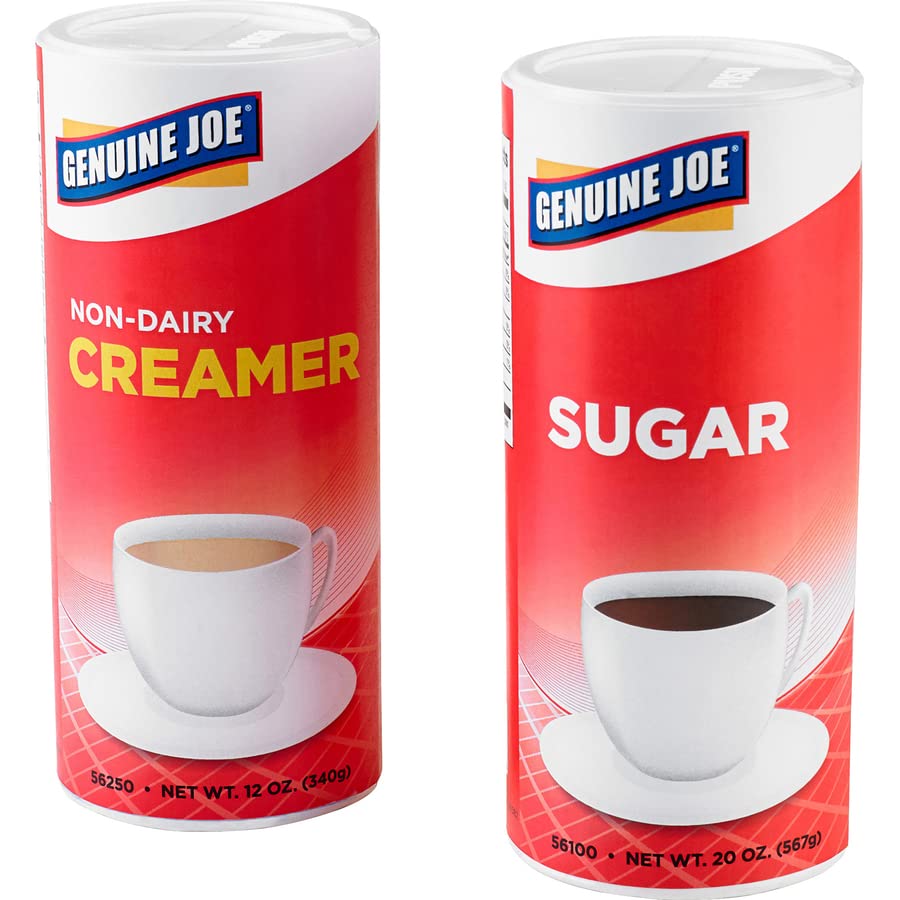 Genuine Joe - GJO56250 Nondairy Creamer Canister (Pack of 3) 7.12 x 9.1 x 3 inches
