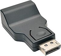 Tripp Lite DisplayPort to VGA Adapter Active Converter Compact Displayport 1.2 DP to VGA DP2VGA 6in (P134-000-VGA-V2), Black