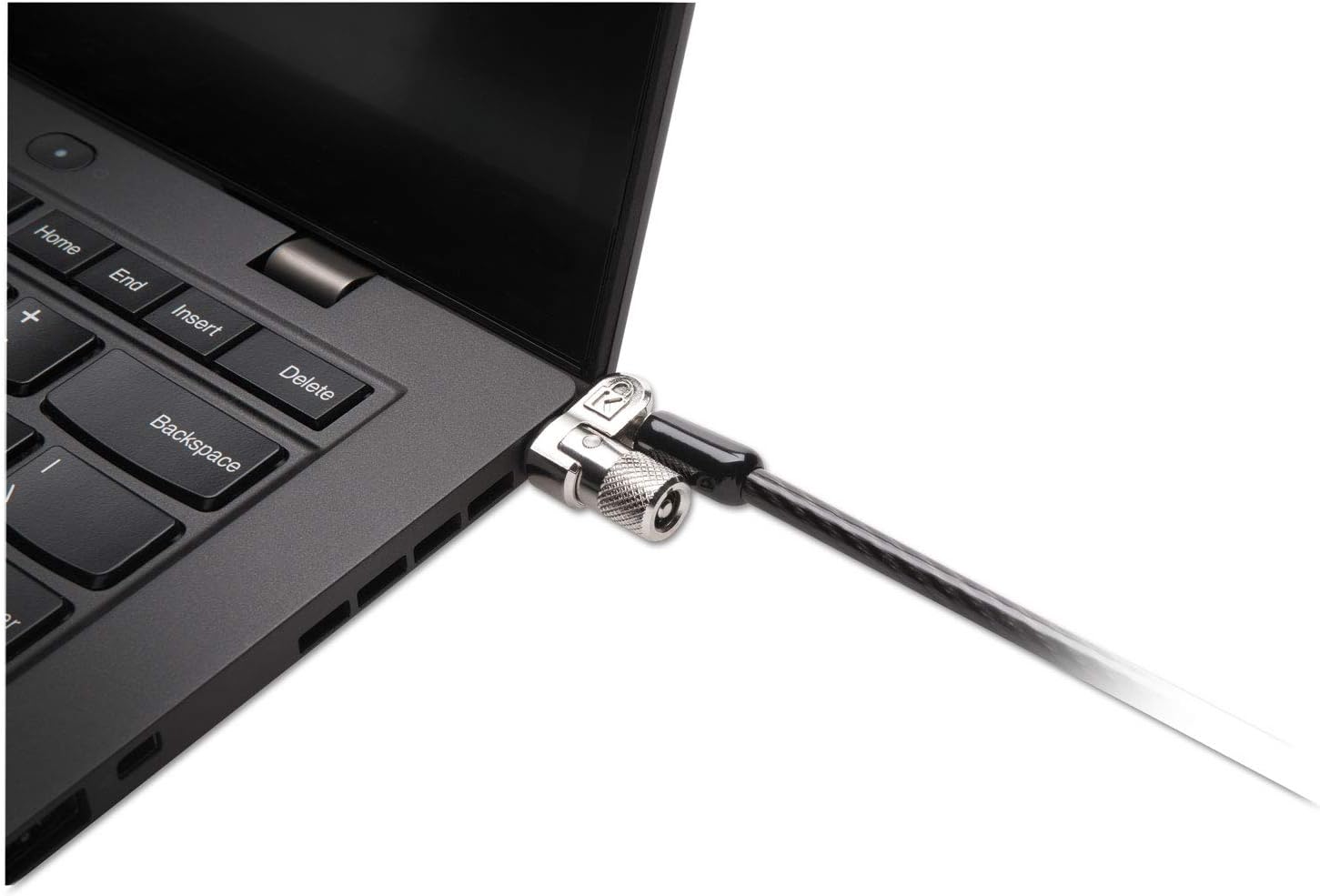 Kensington MicroSaver 2.0 Keyed Laptop Lock - Patented T-bar/Key Lock - Black