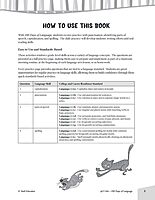 Shell Education 180 Days of Language for First Grade (180 Days of Practice)