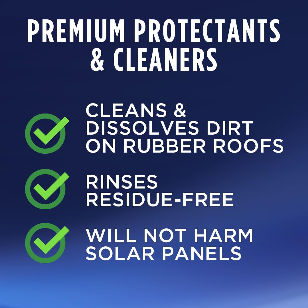 303 Products Rubber Roof Cleaner - Removes Build Up On The Rubber Roofs of RVs, Campers, Pop-Ups, and Motorhomes