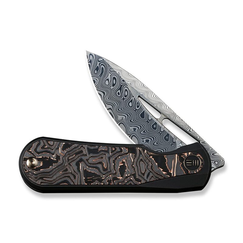 We Knife WE21033DS1: Baloo Framelock Damascus