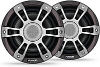 Garmin Fusion® Signature Series 3i Marine Coaxial Speakers, 6.5" 230-watt Coaxial Sports Gray Marine Speakers (Pair)