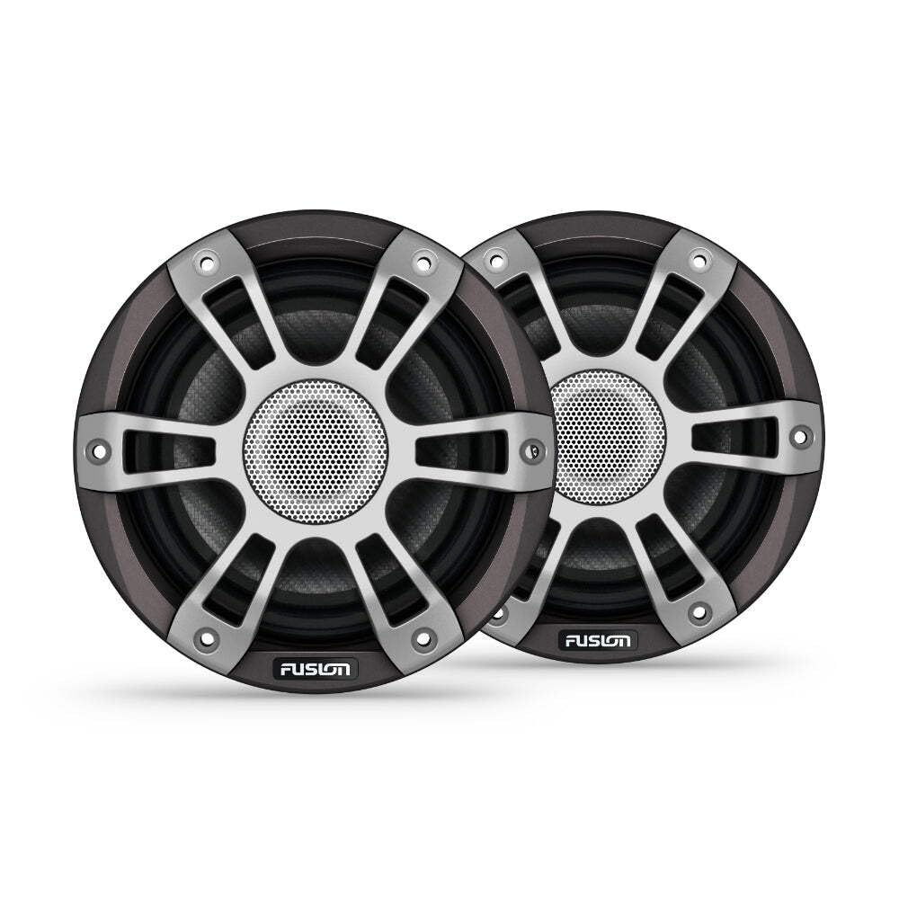Garmin Fusion® Signature Series 3i Marine Coaxial Speakers, 6.5" 230-watt Coaxial Sports Gray Marine Speakers (Pair)