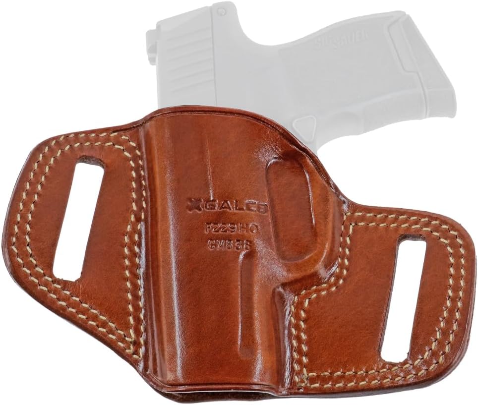 GALCO Combat Master Leather Belt Holster