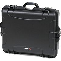 Nanuk Large Series 945 Lightweight NK-7 Resin Waterproof Case with Foam, Black Black Cubed Foam Protective Case