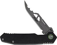 Schrade Enrage Stryche Replaceable Blade Knife with Carbon Fiber Handle, Pocket Clip