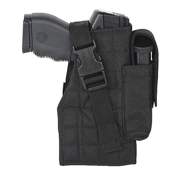 VooDoo Tactical MOLLE Holster with Attached Mag Pouch