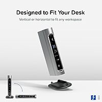 Plugable 16-in-1 Thunderbolt 4 Dock – Dual 4K Monitors for M4 MacBook Air/Pro, 100W Charging, 2X HDMI, 2X DisplayPort