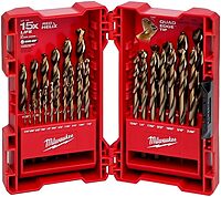 Milwaukee Electric Tools 48-89-2332 29Pc Cobalt Helix Drill Bit Set, Red